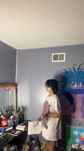 hi it’s 12am and i wanted to paint cuz i’m sad lol goodnight | Alien talyeh