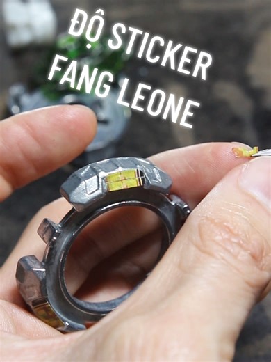 Độ sticker cho Fang Leone beyblade metal #beybalde #metal #ytuong