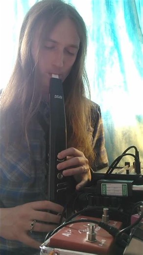 Ambient EWI jam in Am #ambientmusic #ambientjam