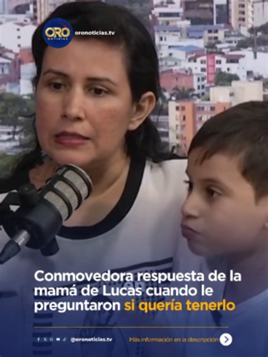 #Exclusiva | “Si habíamos recibido de Dios los hijos sanos, ¿por qué no íbamos a recibir este que estaba enfermo?”. Andrea García, mamá de Lucas Francesco Murillo, el niño de 7 años de Cúcuta que conmovió a Colombia, contó en exclusiva para Oro Noticias que una doctora les preguntó si querían abortar tras conocer la condición de su hijo. Su respuesta estuvo marcada por la fe y el amor hacia Lucas, quien nació con una cardiopatía congénita compleja y ha enfrentado más de 20 procedimientos médicos