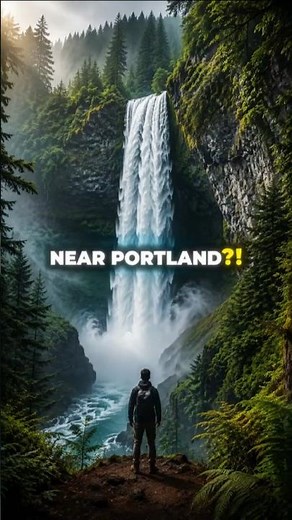 Why Portland Has Hidden Waterfalls 🌊😮