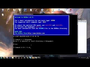 DOSBox Tutorial DOS-Spiele unter Win 7 / Vista Installieren und Spielen Deutsch HD