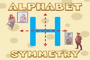 ALPHABET SYMMETRY - Free Addicting Game ★★★★★