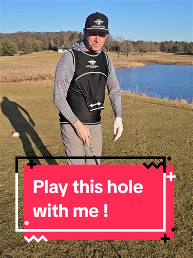 Playing a Par Four at Colts Neck Golf Club in NJ