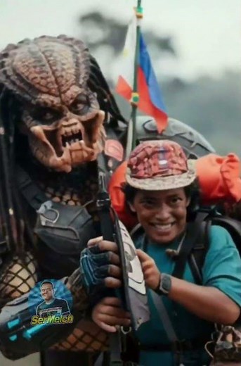 Predator vs. Philippine Looper 😂