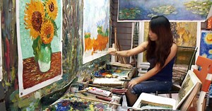 Counterfeit paintings from China flooding the market