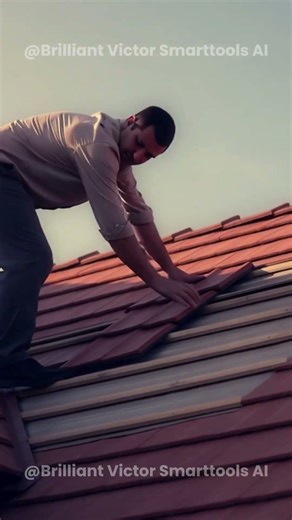 Easy roof installation process #shorts