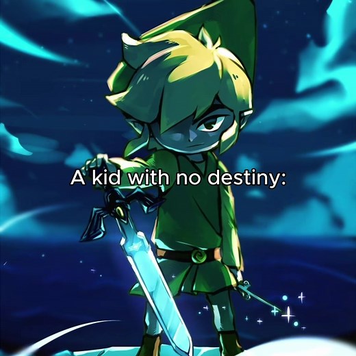 Wind Waker gameplay moment — “F it, we ball” Link highlight