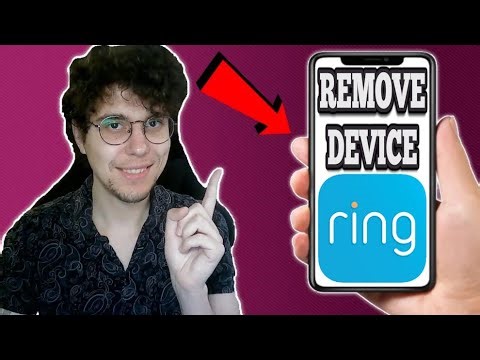 How To Remove Device On Ring App