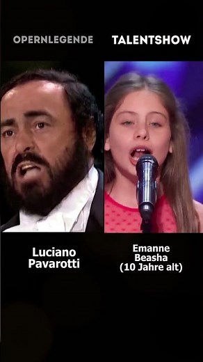 Emanne Beasha wows the talent show with "Nessun Dorma" #Voice #Live #Shorts