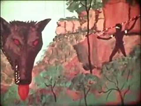 Giant Devil Dingo - Aboriginal Arts, London Didgeridoo Shop