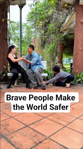 Brave People Make the World Safer #NamHuynhOfficial #martialarts #selfdefense