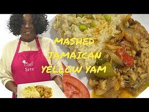 MASHED JAMAICAN YELLOW YAM
