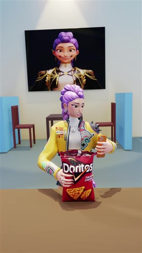 When you can’t eat Chips 😂🤣 #animation #cartoon #fyp #viral #foryoupage