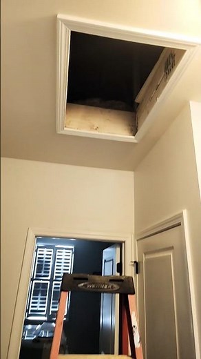 HVAC. Access to the Attic. Residential