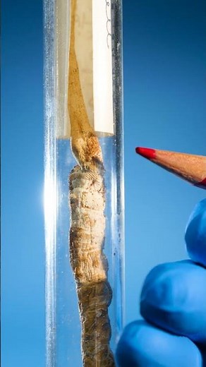 Caterpillar Infected with Zombie Fungus