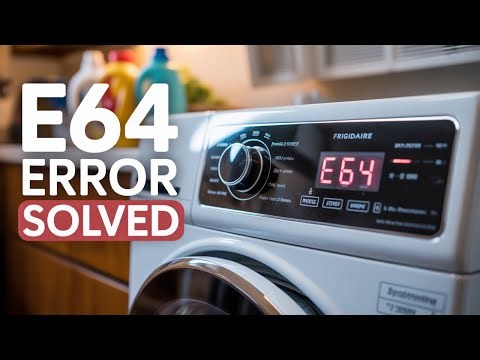 How to fix Frigidaire dryer E64 error code! **PROBLEM SOLVED** (2025)