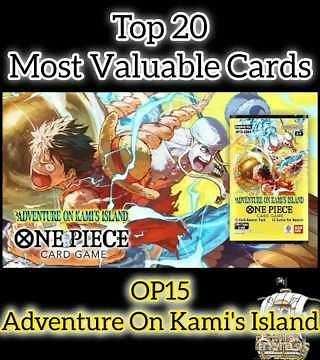 OP15 - Adventure On Kami's Island | 20 Most Expensive Cards | One Piece TCG