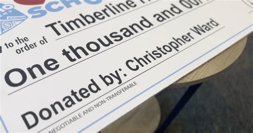 Timberline High School hits the jackpot through Idaho Lottery's 'Love Your School' program