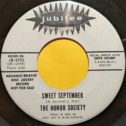 The Honor Society - Sweet September