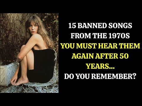 15 controversial banned songs of the 1970s