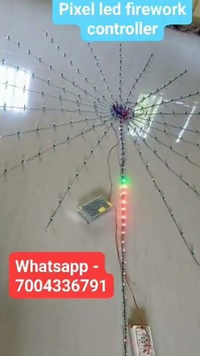 pixel led firework controller with ws2811 led