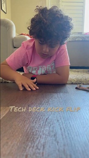 Kick flip tech deck tutorial