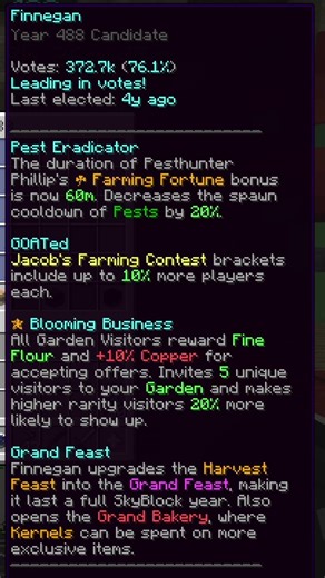 The First Grand Feast!! #hypixel #minecraft #skyblock #ad