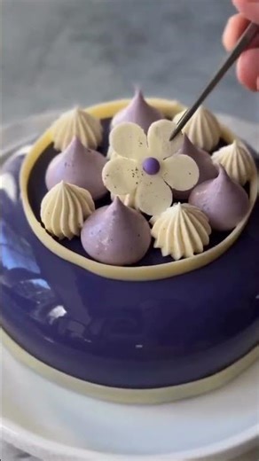 "Perfect Mirror Glaze Cake ✨ Super Shiny & Smooth | Viral Recipe"