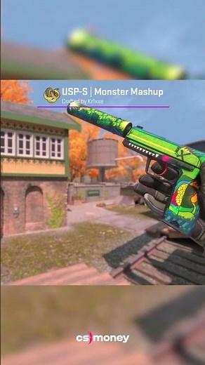 USP-S Monster Mashup - STICKER CRAFT #cs2skins #csgo #cs2