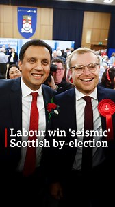 The Labour Party has won the Rutherglen and Hamilton West by-election in Scotland after polling twice as many votes as the SNP. The BBC’s Kirsten Campbell spent the night at the count and explains the significance of the result. More: bit.ly/3RUBxh0 | BBC Scotland News
