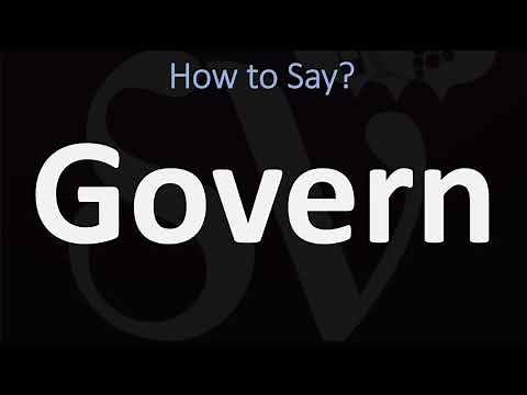 How to Pronounce Govern? (2 WAYS!) British Vs US/American English Pronunciation