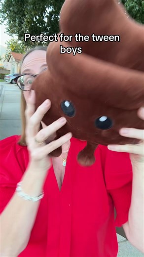 Poop emoji stuffy