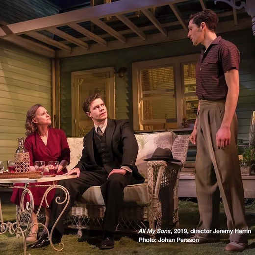 ‘The American dream comes at a price…’ See this ⭐️⭐️⭐️⭐️⭐️ cast perform All My Sons starring Sally Field and Bill Pullman. Broadcast live to a cinema near you, next week on Tuesday 14 May. | National Theatre Live