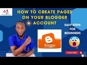 HOW TO ADD PAGES TO YOUR BLOGGER WEBSITE | STEP-BY-STEP GUIDE FOR BEGINNERS