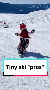 These toddlers are tearing it up on the slopes! Could you do this at their age? | Discover China