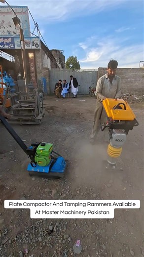 Plate Compactor & Tamping Rammers Available At Master Machinery Pakistan #construction #compaction #rammers #mastermachinery #platecompactor