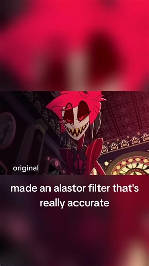 accurate alastor voice filter #viral #hazbinhotel #alastorhazbinhotel #alastor #filter #tweening