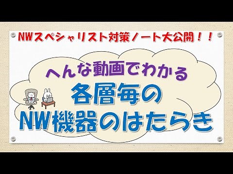 【#34 ネットワーク勉強 ネスペ CCNA CCNP】階層毎のNW機器の働きってなんだ？