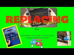 Garage Door Won’t Close? How to Replace Chamberlain & LiftMaster Sensors