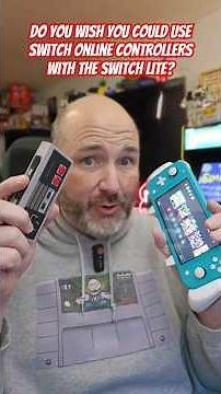 Did You Know You Can Use Switch Online Controllers With The Switch Lite?!?