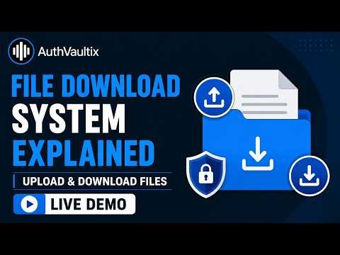 AuthVaultix File Download System Explained | Direct URL to Download Files