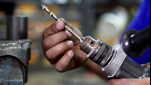 Drill America POUDWDCO 5 Piece M35 Cobalt Drill Bit Set in Plastic Pouch Case (9/16" - 1"), POU Series