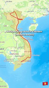 Planning your backpacking route in Vietnam? Here’s the ultimate north-to-south journey 📍 Start in Hanoi’s Old Quarter, sail through Ha Long Bay, trek in Sapa, taste royal cuisine in Hue, chill in lantern-lit Hoi An, relax in Da Nang and Nha Trang, and finish with the energy of Saigon. This route combines history, culture, street food, and epic landscapes, perfect for budget travelers and first-timers alike. #KissTourVietnam #KissTour #VietnamBackpacking #BackpackingVietnam #VietnamTravel #Vietn