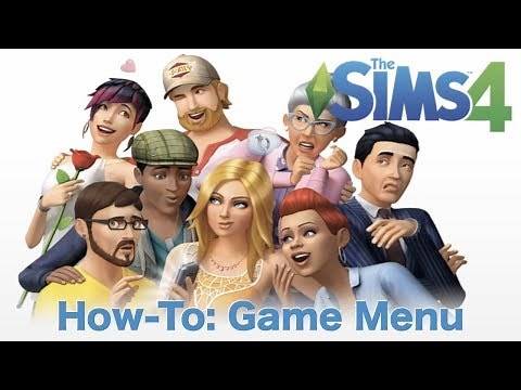 Navigating The Sims 4 Game Menu // Bite Size How-To // Learn to Play The Sims 4 PC // Part 01