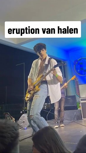 eruption by van halen 🌋 #guitar #vanhalen #rock #solo #band