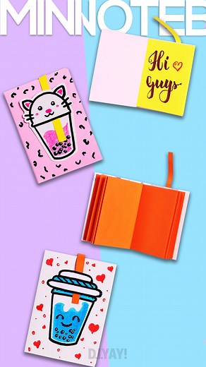 37K views · 232 reactions | DIY Cute Mini Notebook  #diy #diyvideos #diycraftsideas #diyprojects #diytutorial #artandcraft #easydiy #papercrafts #schoolcraft #schooldiy #backtoschool #mininotebook #craftideas #crafting #crafts #handmadewithlove #howto #tutorial | D.I.Yay | Facebook