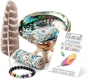 2 White Sage Bundles Smudging Kit Smudge Stick Gift Kit + Instructions & Blessings | Smoke Cleansing, Smudge Ceremony