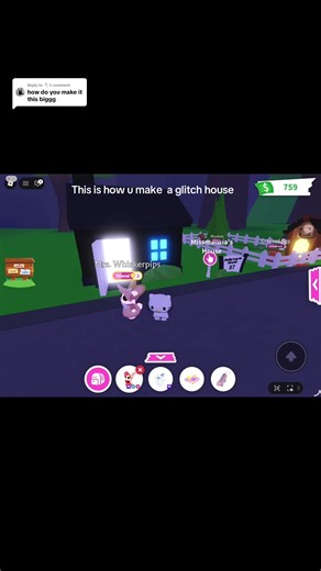Replying to @🎐 glitch build tutorial #adoptme #hellokitty #fyp #makethisgoviral #new
