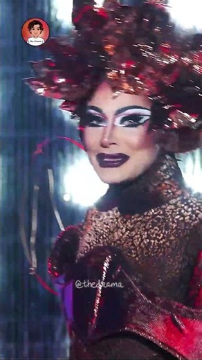 "She designed & created this in a day" #dragrace